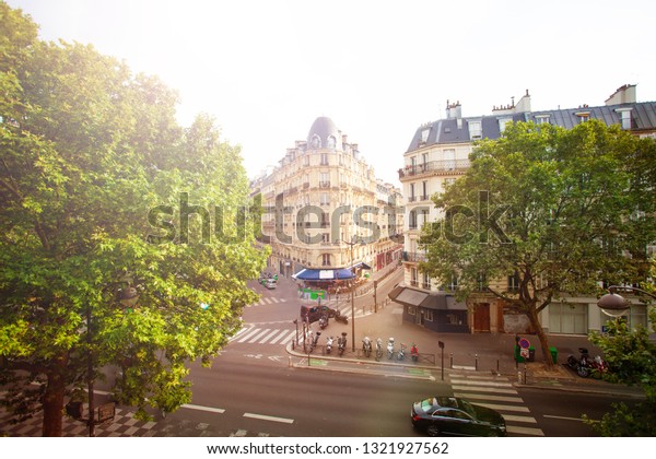 View from
path walk Rene-Dumont in Paris,
France