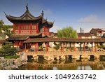 View of the Pavilion of Listening to Billows, Yu Garden or Yuyuan Garden an extensive Chinese garden located beside the City God Temple in the northeast of the Old City of Shanghai, China.