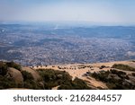 View from Pedra Grande, Atibaia, Brazil.