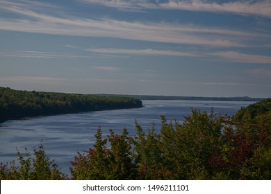 A View Of The Penobscot River In Maine