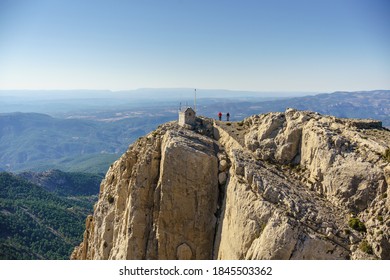 View Of The Penyagolosa Peak In Castellón Province. It Is An Emblematic Landmark In The Comunidad Valenciana.