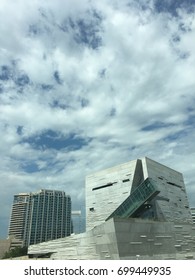 View Of Perot Museum Of Nature And Science In Dallas, Texas, USA. Photo Taken In 2017