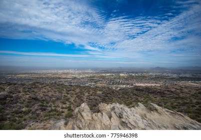 A View Of Phownix From The Mormon Trail