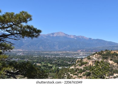 View of Pikes Peak from Palmer Park