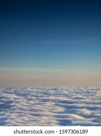 View from the plane window