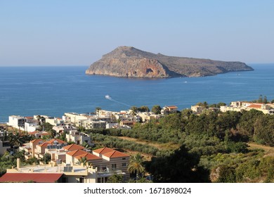 View to Platanias and Agioi Theodoroi island