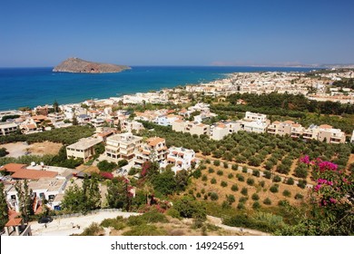 View Of The Platanias, Crete