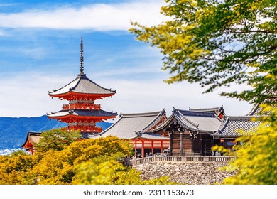 View point of Kiyomizu-dera Temple
