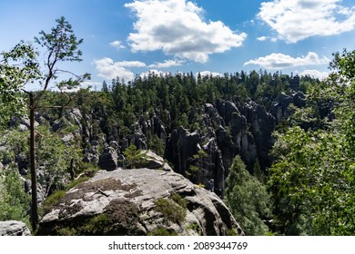 View point in Adršpach-Teplice Rocks