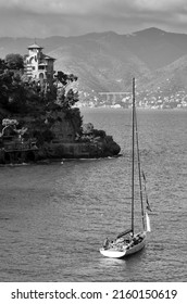 View Of Portofino, An Italian Fishing Village, Genoa Province, Italy, Europe