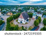 View of Porvoo cathedral in Finland.