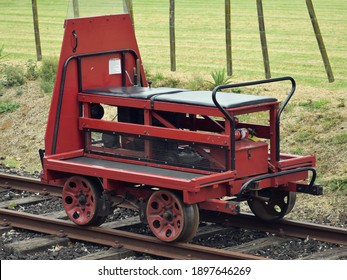 View Of Powered Railway Motor Trolley At Glenbrook Vintage Railway