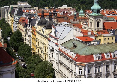 View of Prague, Parizska street