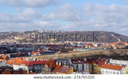 Image, Stock Photo Strahov Stadium, Prague