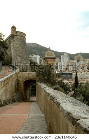 View of Prince's Palace of Monaco
