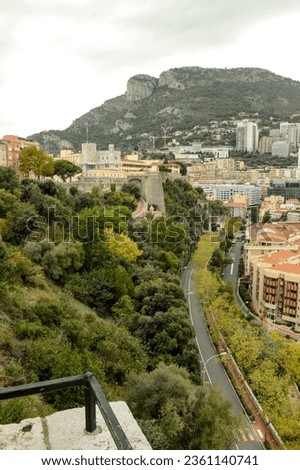 View of Prince's Palace of Monaco