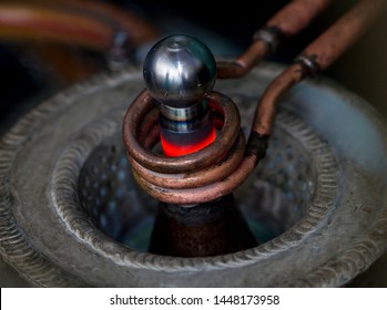 View Of Process Of Induction Hardening