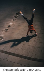  View Of Professional Skateboarder Performing Jump Trick