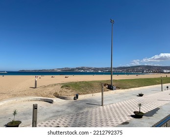 View Of The Promenade Of Tangier, Morocco. September 30th 2022