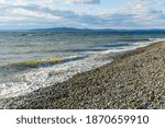 A view of the Puget Sound from West Seattle, Washington.