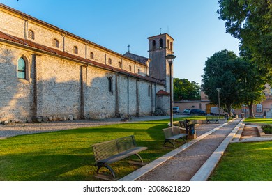 View Of Pula Cathedral In Croatia