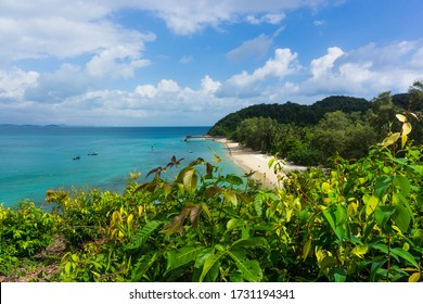 The View Of Pulau Kapas Main Beach