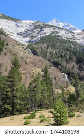 View Of The Pyrenees Slope,  Pyrénées National Park, France