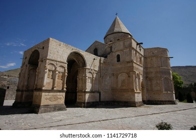 View of Qareh Kelisa, ancient Armenian church Church in Western Iran