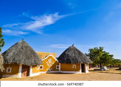 A View Of Rajasthan Village In India