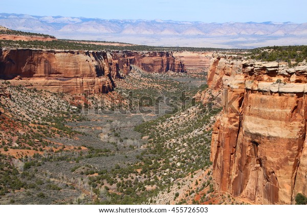 View Red Canyon Colorado National Monument Stock Photo (Edit Now) 455726503