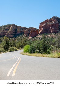 View From Red Rock Scenic Byway In Sedona, Arizona