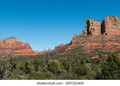 View From Red Rock Scenic Byway In Sedona, Arizona