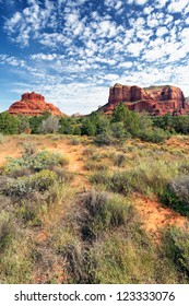 View Of The Red Rocks Of Sedona, Arizona