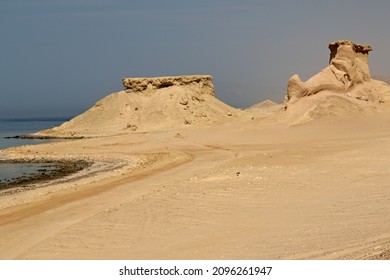 View Of The Red Sea Coast. Gulf Of Aqaba. Saudi Arabia.
