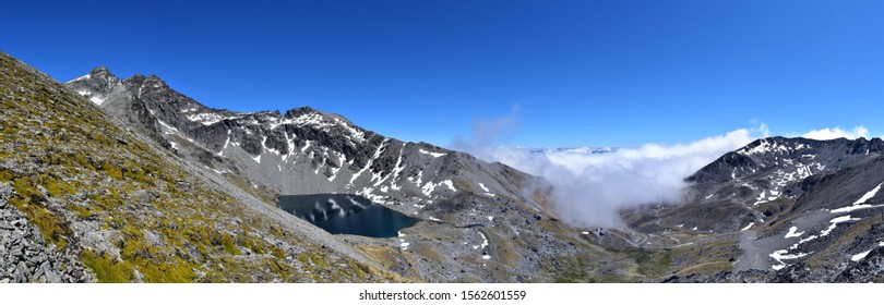 View At The Remarkables Ski Resort In New Zealand.