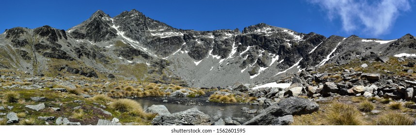 View At The Remarkables Ski Resort In New Zealand.