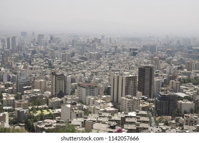 View Of The Residential Area In Nothern Part Of Tehran, Iranian Capital City