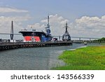 A view of the retired USS Yorktown in Mount Pleasant, South Carolina.