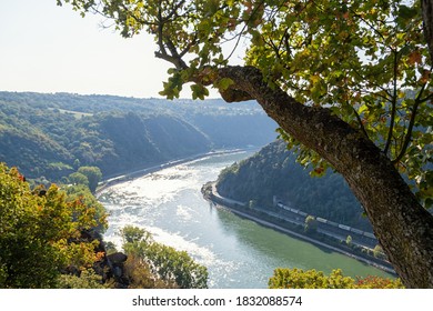 View Of The Rhine From The Loreley Rock