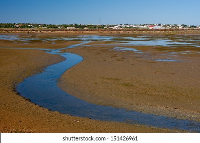 View To Ria Formosa Natural Park, Algarve, Portugal