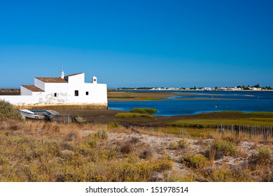 View To Ria Formosa Natural Park, Algarve, Portugal 