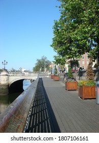view of the river Liffey in Dublin
