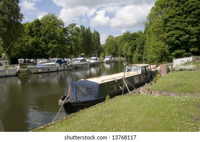 A View Of The River Medway In Kent