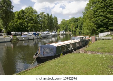 A View Of The River Medway In Kent