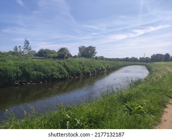 View Of River Mersey, Manchester 