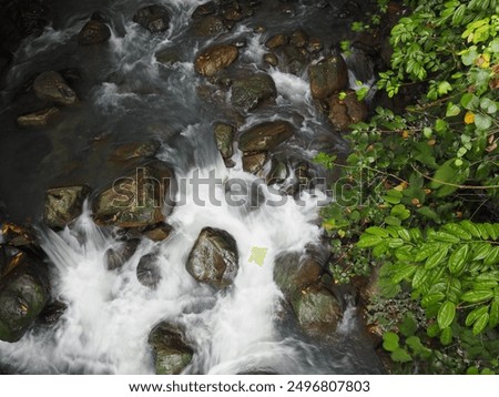 a view at the river. slows shutter. 