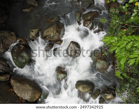 a view at the river. slows shutter. 
