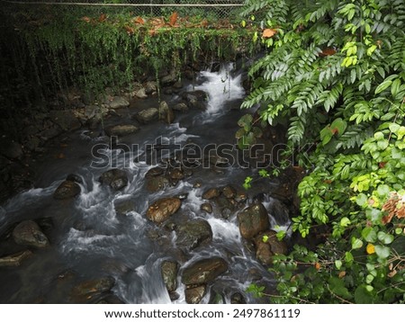 a view at the river. slows shutter. 