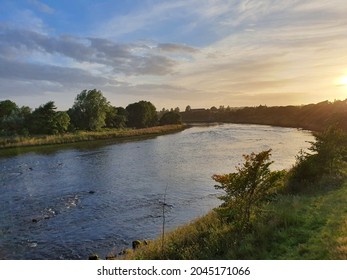 View From Riverside Drive Overlooking River Dee