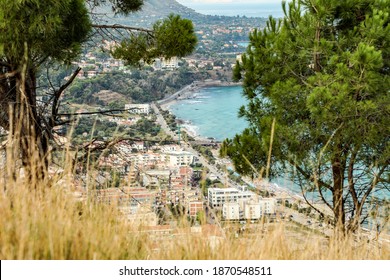 View From Rocca Di Cefalù, Sicily Italy